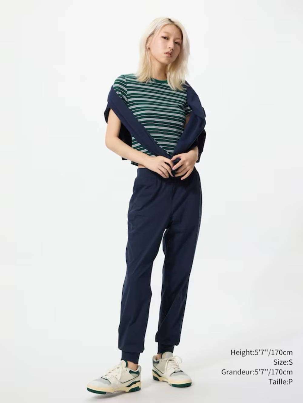 Uniqlo Navy Track Jogger Pants